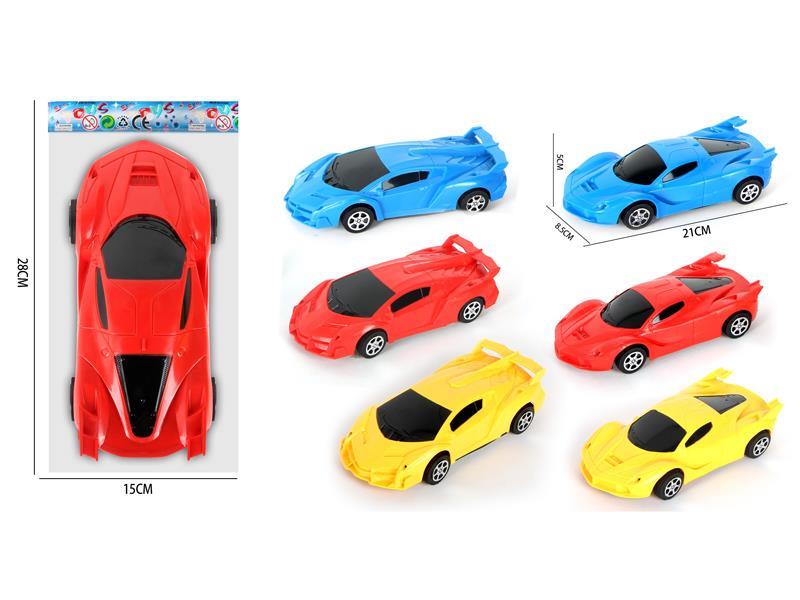 Friction Simulated Lamborghini Car