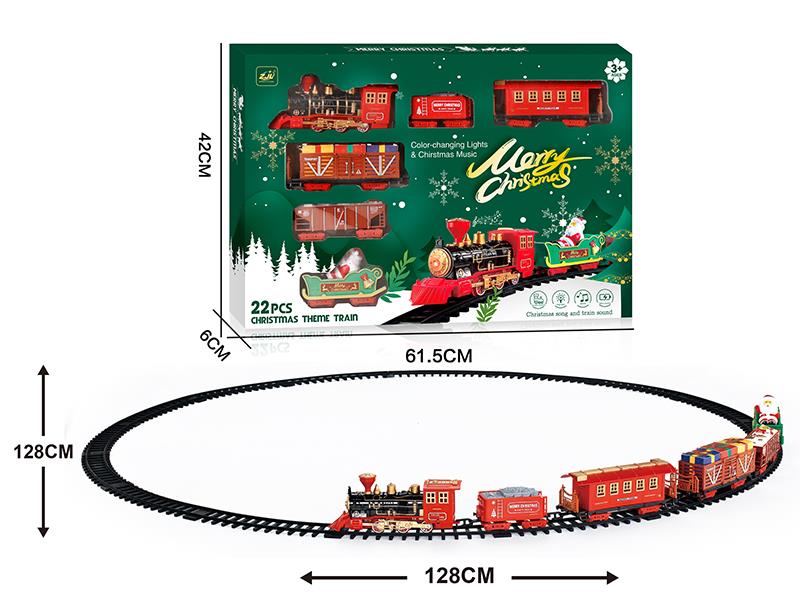 Christmas Rail Train(Christmas Song, Train Sound And Lights)