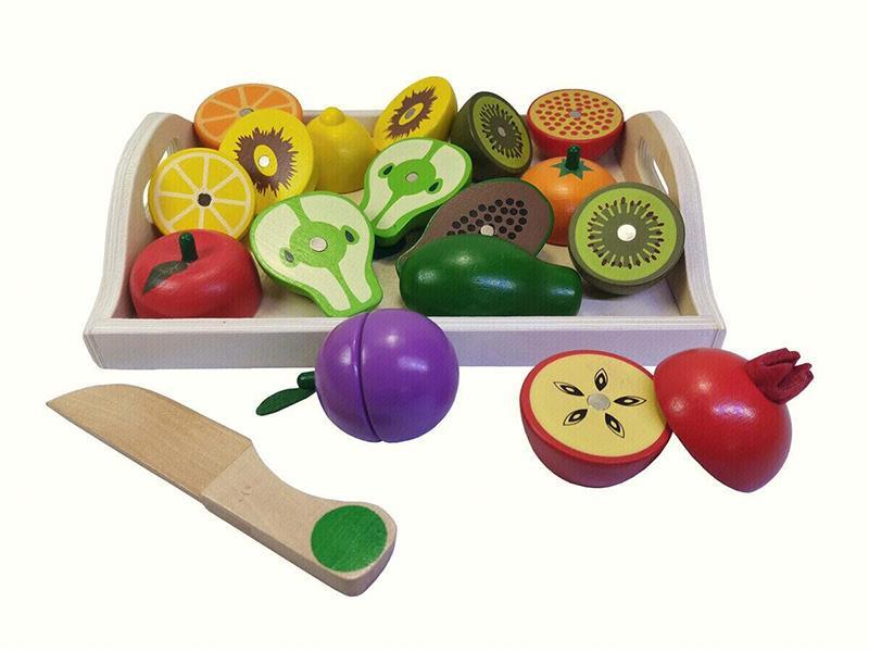 Wooden Cutting Fruits Set 11pcs