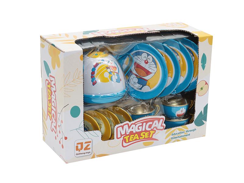 Tinplate Tea Set - Doraemon