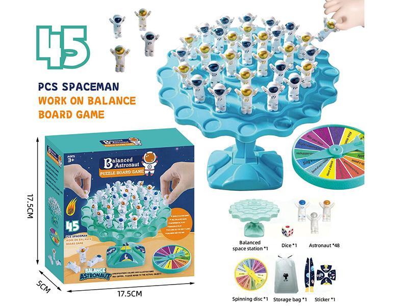 Balanced Astronaut Puzzle Board Game