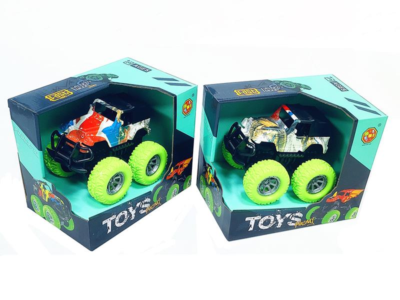 Dual Friction Stunt Car With Clutch