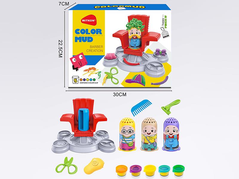 Color Clay Barber Creation Toy