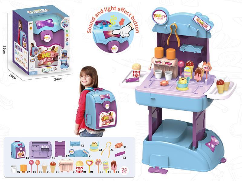 2 In 1 Backpack Candy Land With Sound And Light