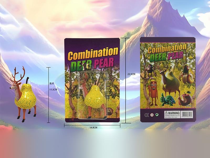 Shan Hai Jing Action Figures Combination Deer Pear