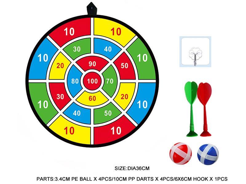 Velcro Dartboard Set