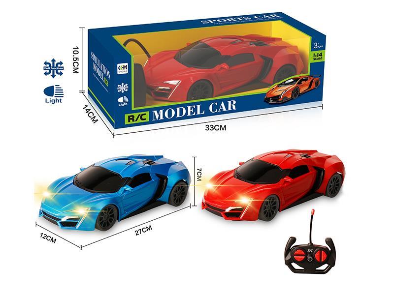 27Mhz 1:14 4-Channel Remote Control Lykan Simulation Car With Light