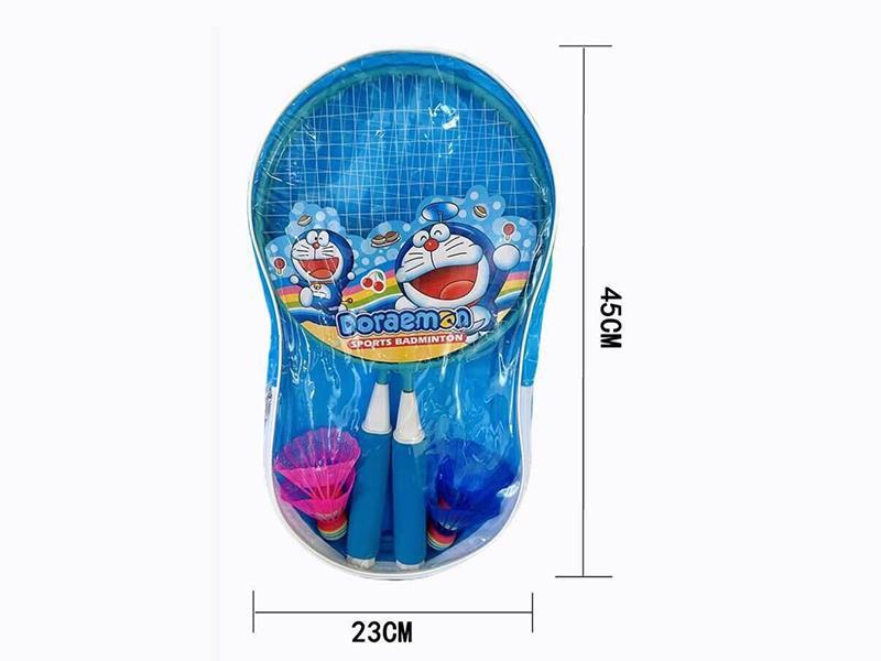 Doraemon Cartoon Racket Set