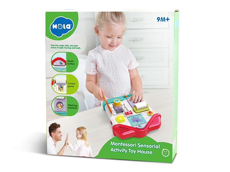 Montessori Sensorial Activity Toy House