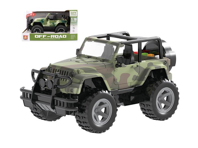 Friction Jeep(With light and music)