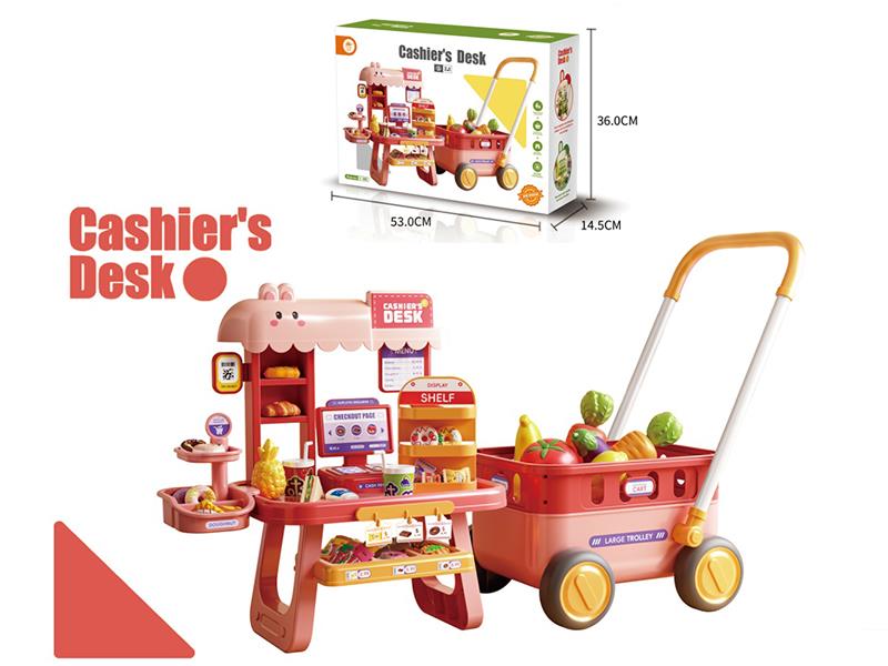 Shopping Cart +  Cashier Desk