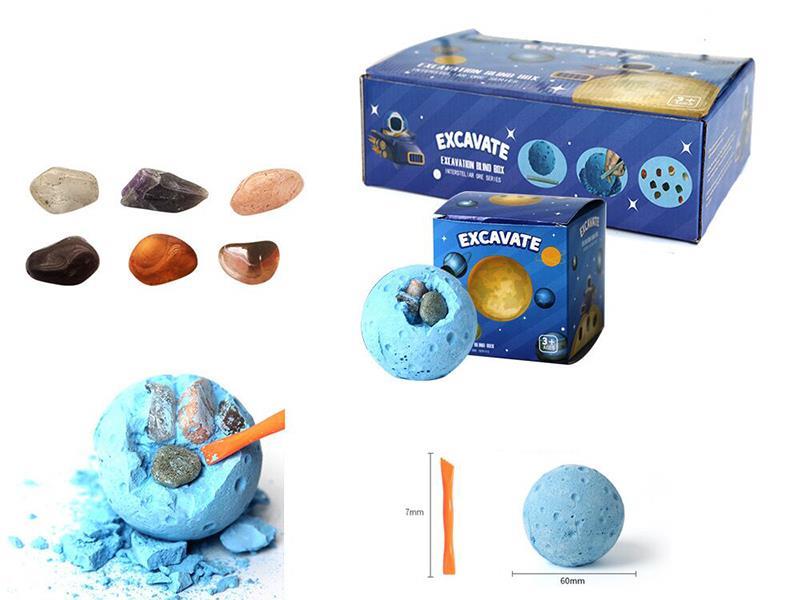 DIY aArchaeological Dig Space pPlanet Ore 12PCS