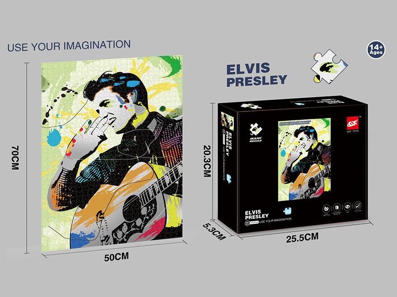 1000pcs Puzzle(Elvis Presley)