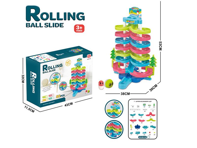 Rolling Ball Slide Toy