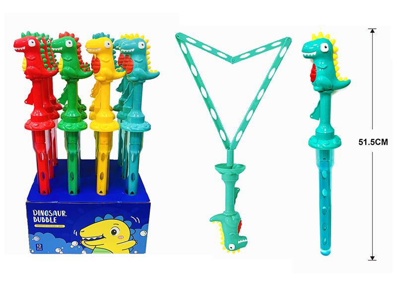 Dinosaur Western Sword Bubble Stick 12PCS