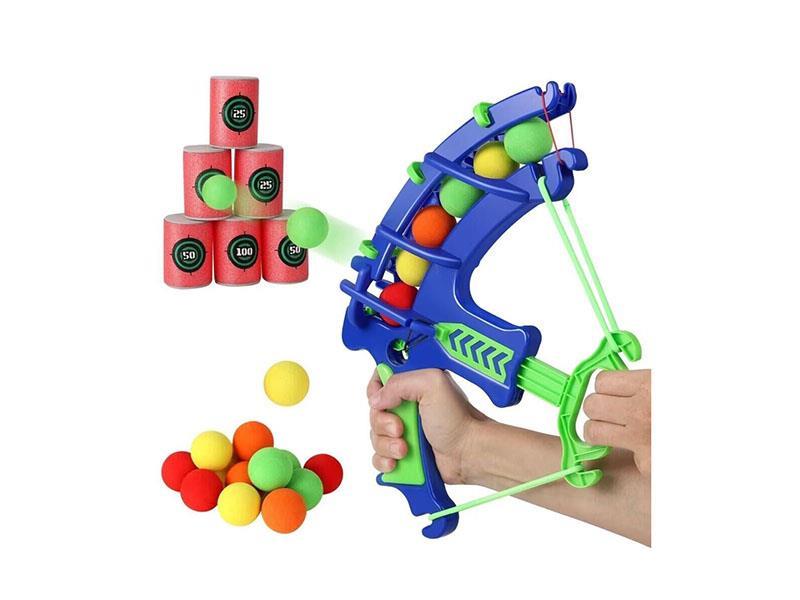 Radish Bow Launching EVA Ball Set (With 6 EVA Target Buckets)