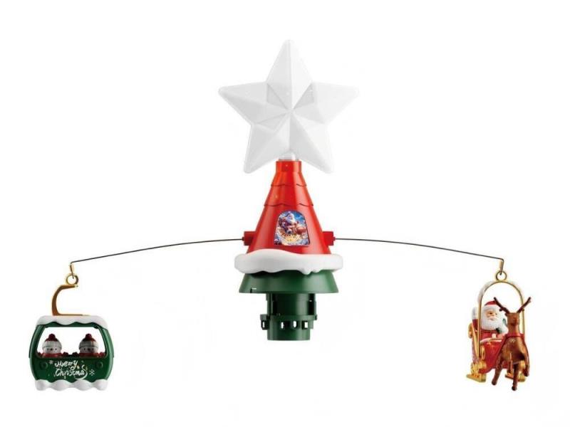 Electric Christmas Spinning car
