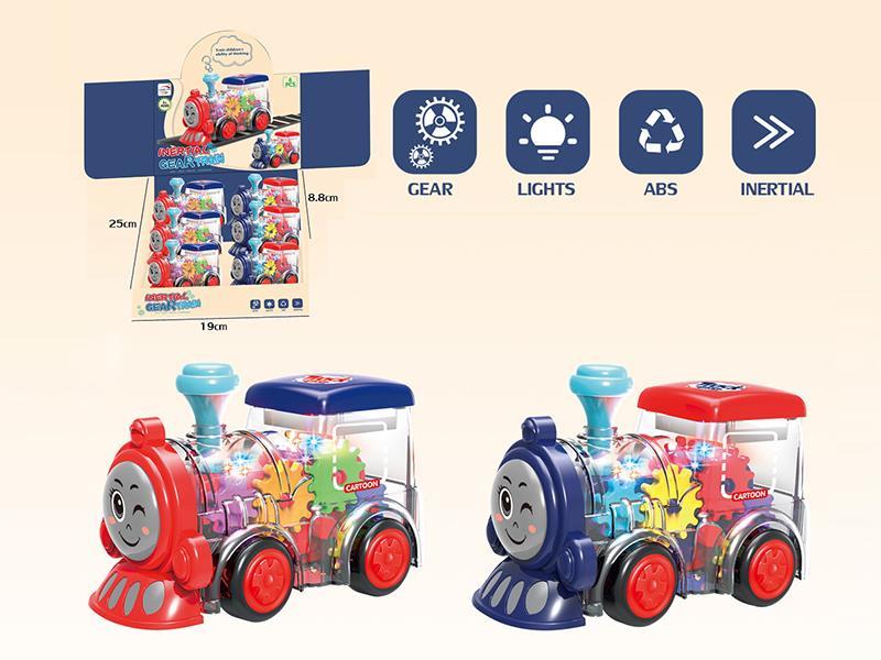 Friction Gear Train With Light