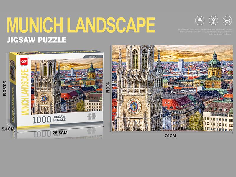 1000pcs Puzzle(Munich Landscape)