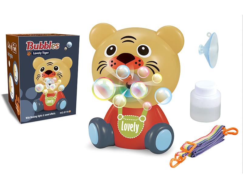 Lovely Tiger Bubble Machine
