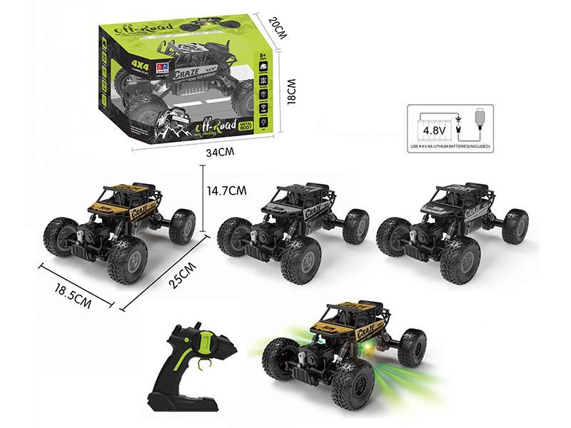 1/16 Four-Wheel Drive Alloy Climbing Car With Light