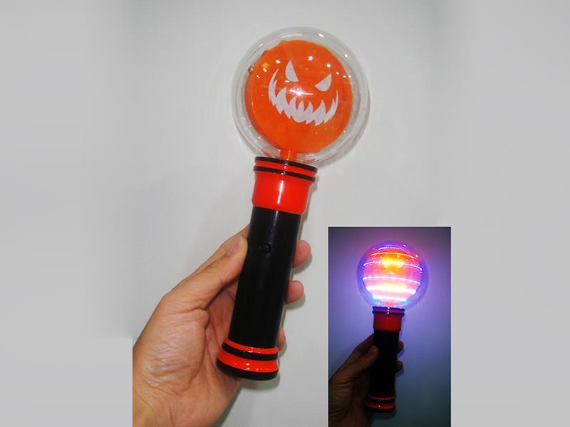 Halloween Rotating Ball Stick With 10 Lights
