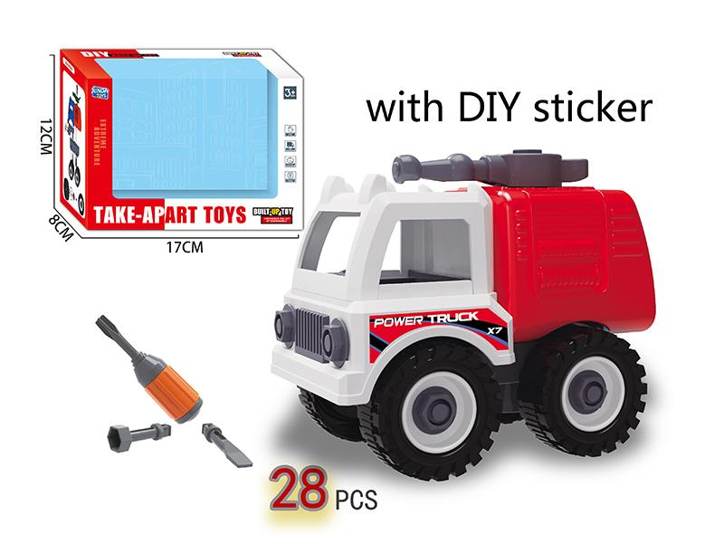 DIY Assembly Fire Engine Series