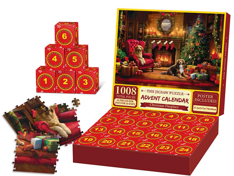 Christmas Advent Calendar Jigsaw Puzzle