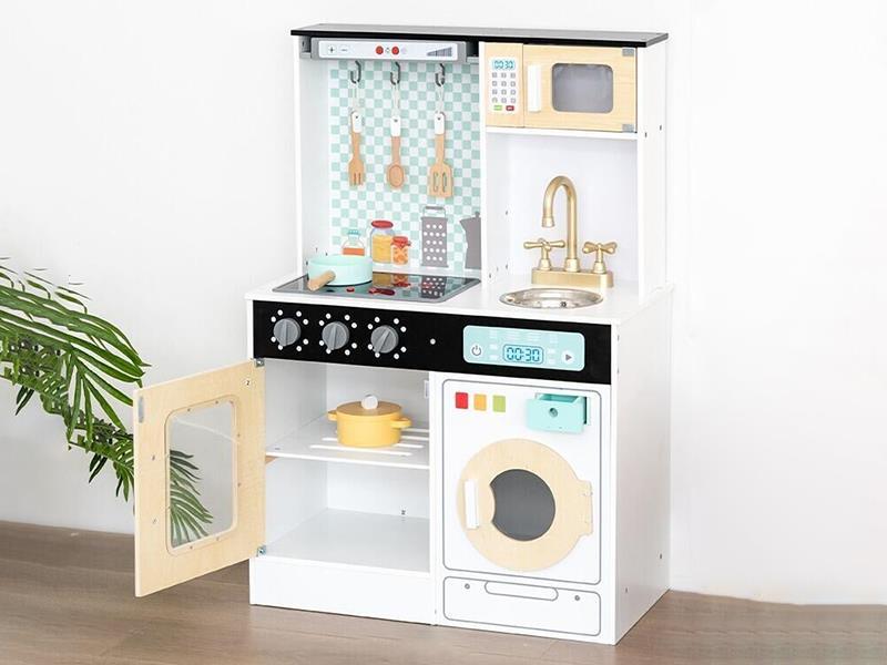 Wooden Modern Small Kitchen Toy