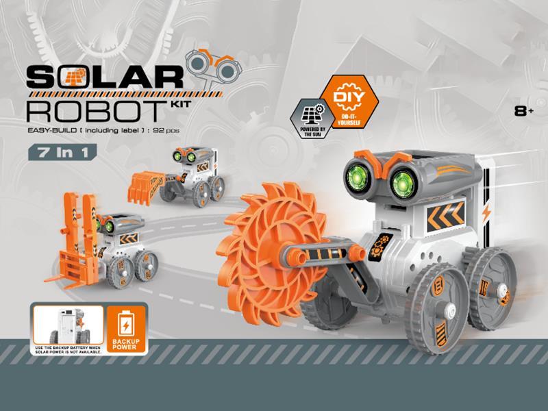 7 In 1 Solar Robot/Electric Robot(Dual Drive Mode)
