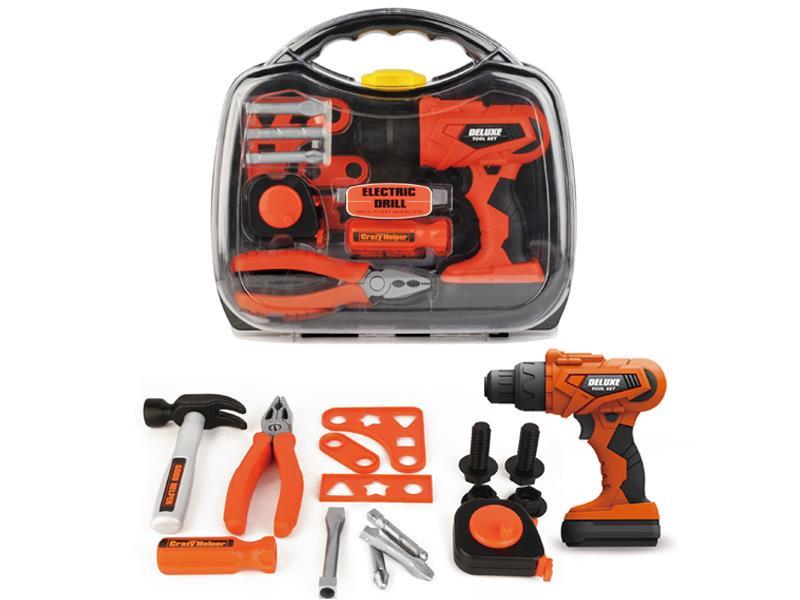 16PCS Simulated Electric Tool Set