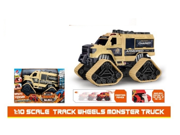 1:10 Fire Wheel Military Inertial Vehicle