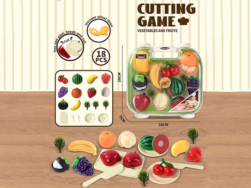 Cutting Fruit And Vegetable Set 18pcs