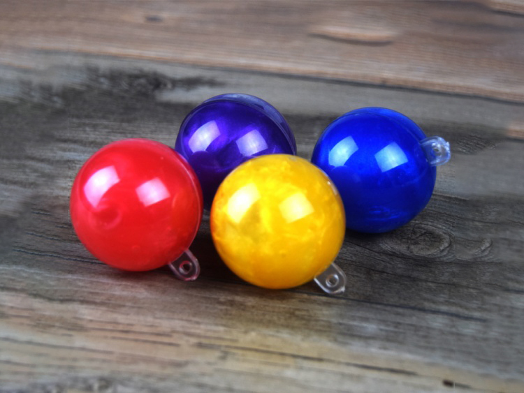 Crystal Mud Slime Balls, Round Balls, Dazzling Pearlescent Glitter