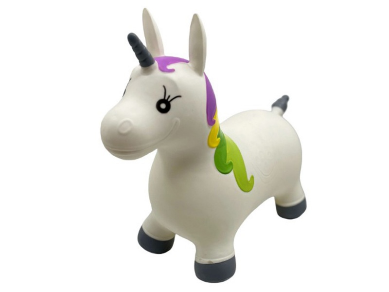 Inflatable White Unicorn (With Music)