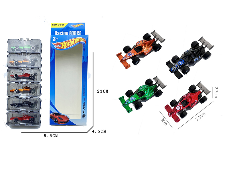 Slide Alloy Equation Car Storage Box Set