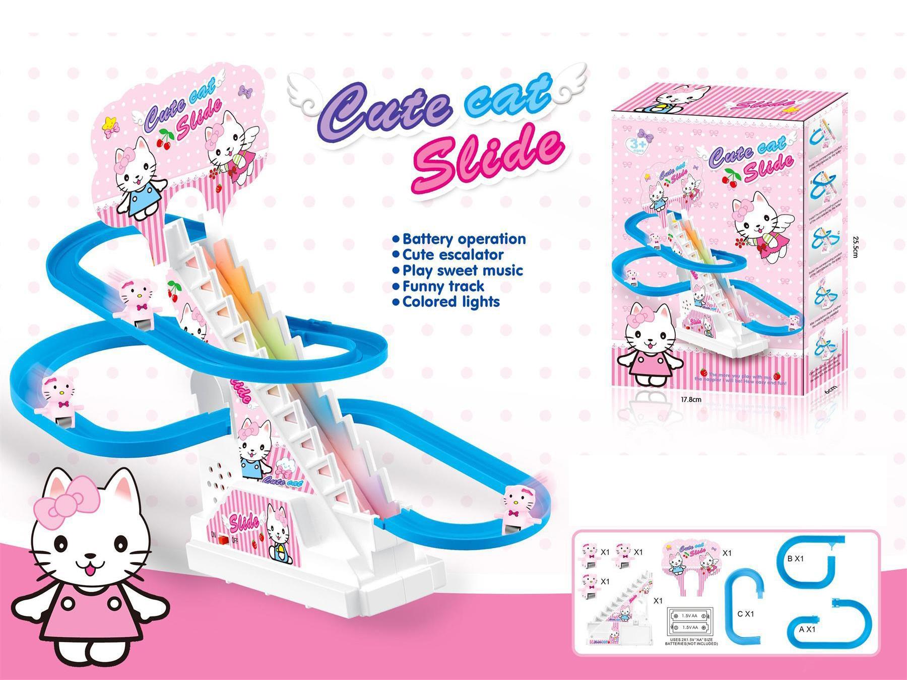 Electric Stair Climbing Kt Cat (Lights And Music)