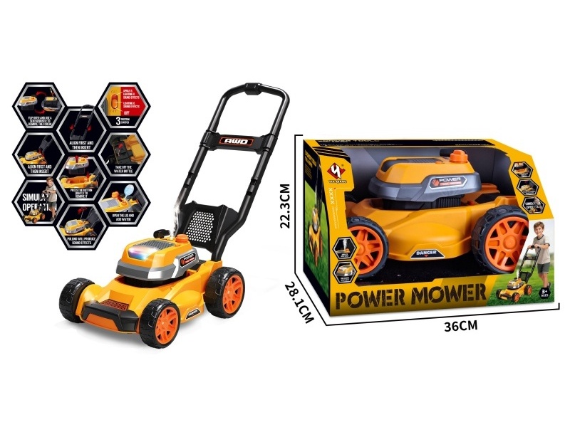 Hand-Pushed Lawn Mower