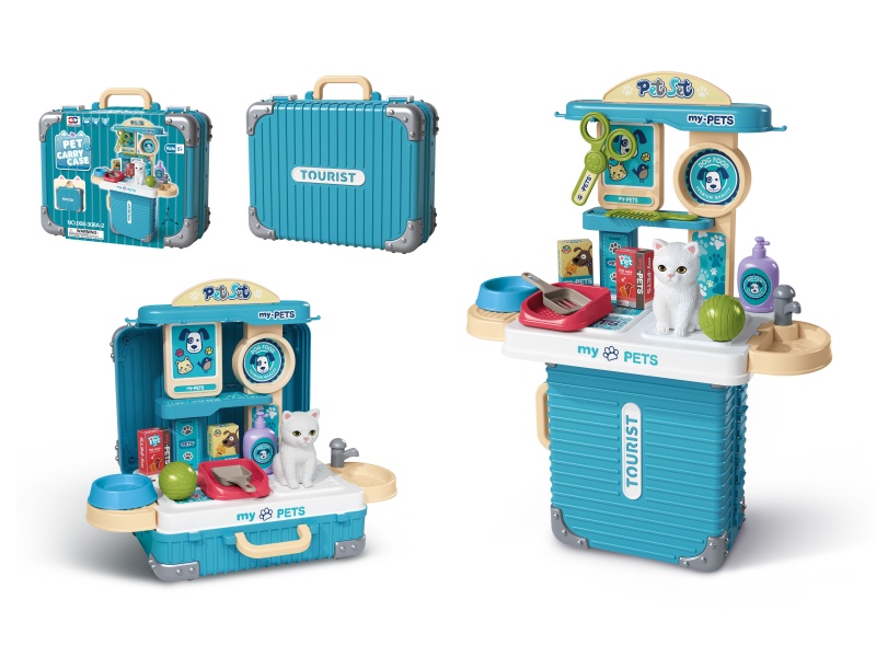 Pet Carry Case Role-Playing Pet Play Set