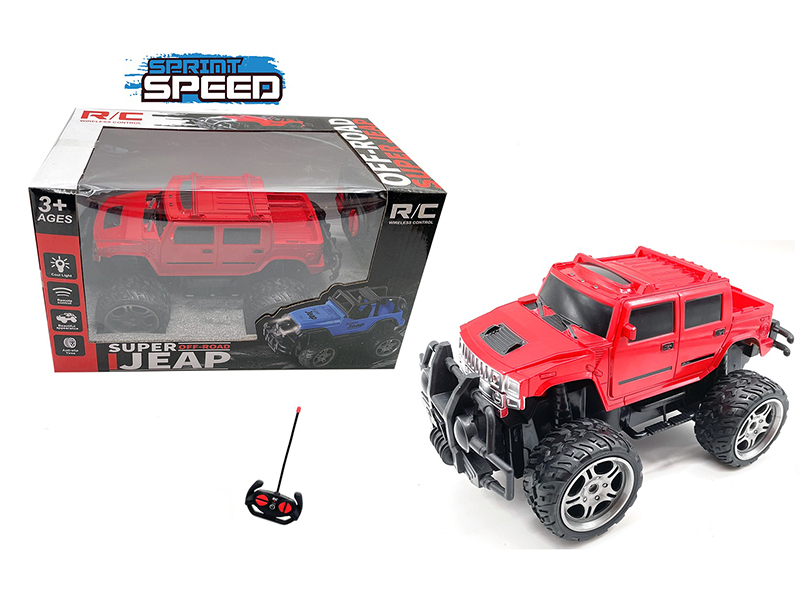 1:18 4-Channel Remote Control Pickup Truck With Headlight