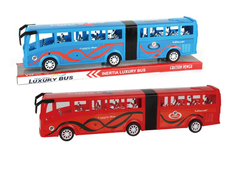 Friction Bus Car With Separation And Reunion