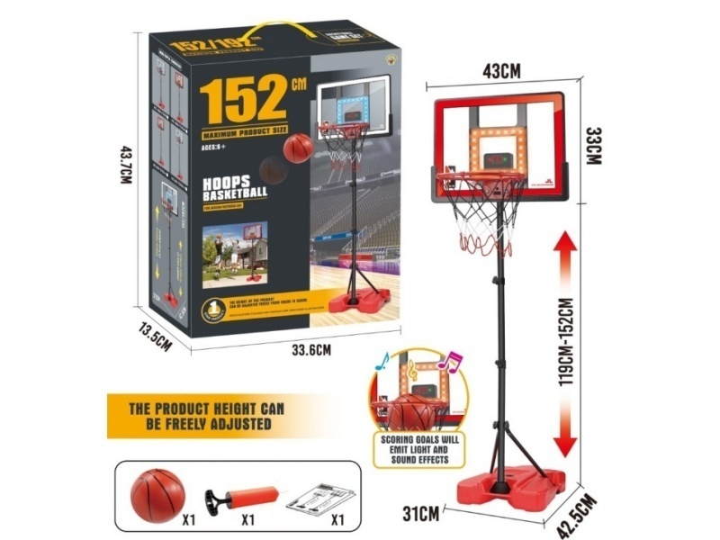 Enhanced Basketball Stand