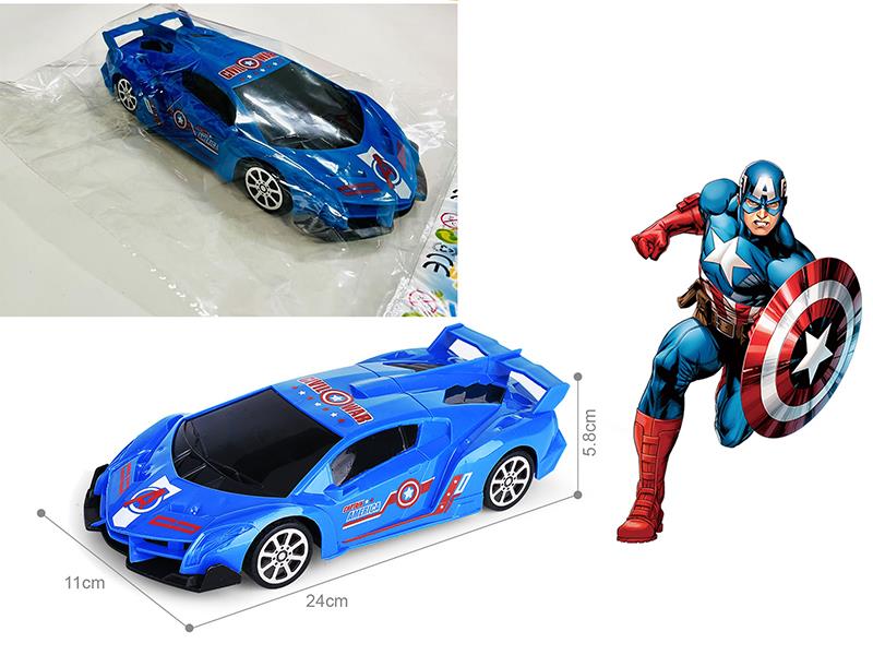 1:18 Friction American Captain Lamborghini Car