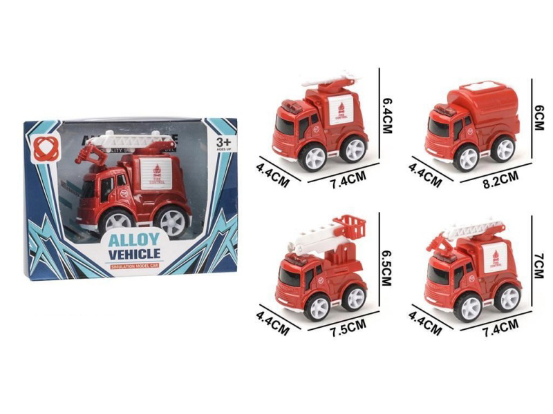 Inertial Fire-Fighting Alloy Vehicle