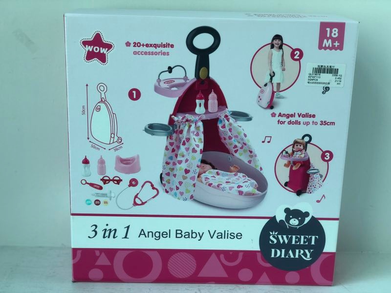 12-Inch Drinking And Urinating Doll Set