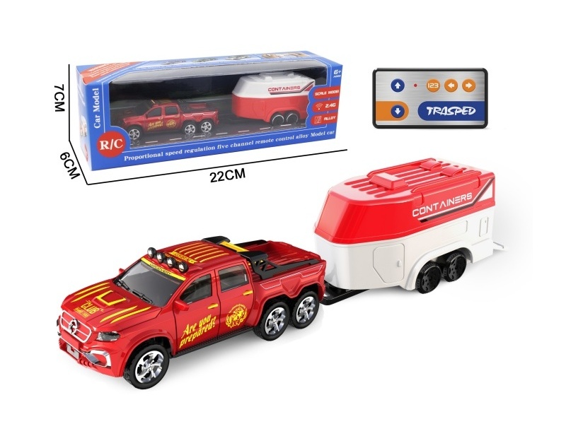 High-Precision Mini Remote Control Car With Trailer