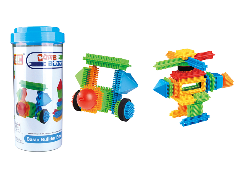 36 Pcs Of Toothed Building Blocks