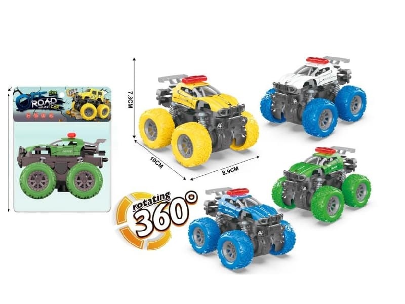 Double Friction/Four-Wheel Drive/Stunt Car
