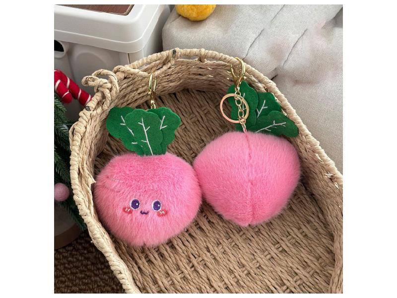 Colorful Fruits And Vegetables Series Pendants - Carrots (Gold Buckle)