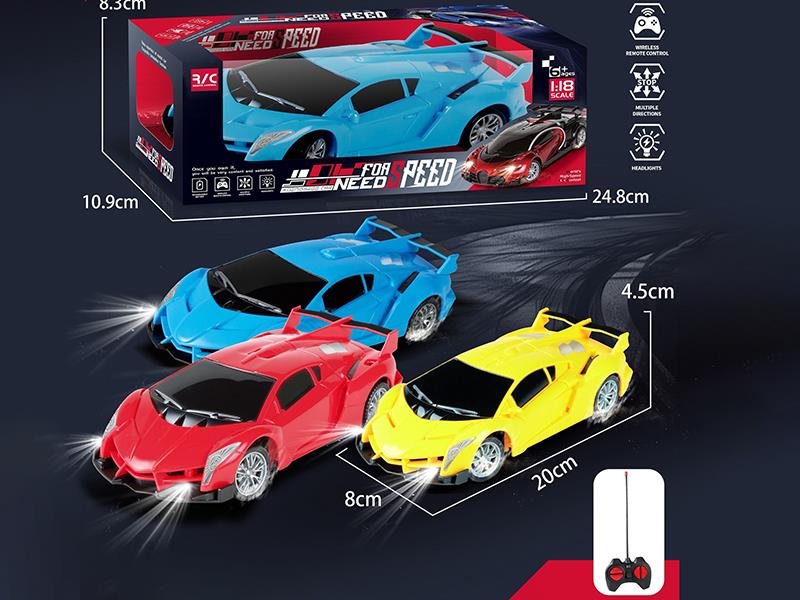 4-Channel Remote Control Racing Car(Battery Version)